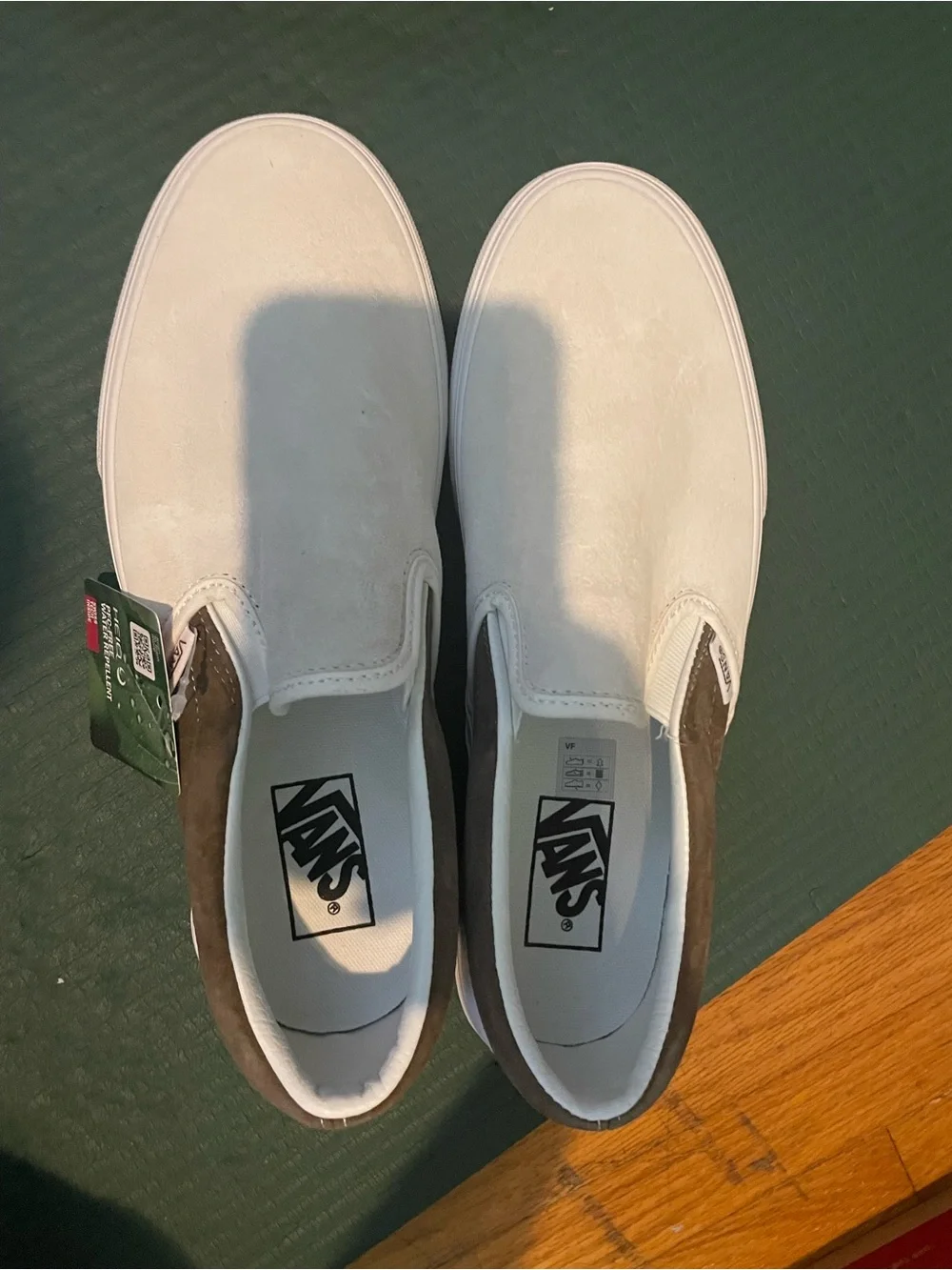 Vans Classic Slip-On Pig Suede Coffee Liqueur Men 8 Women 9.5 NIB